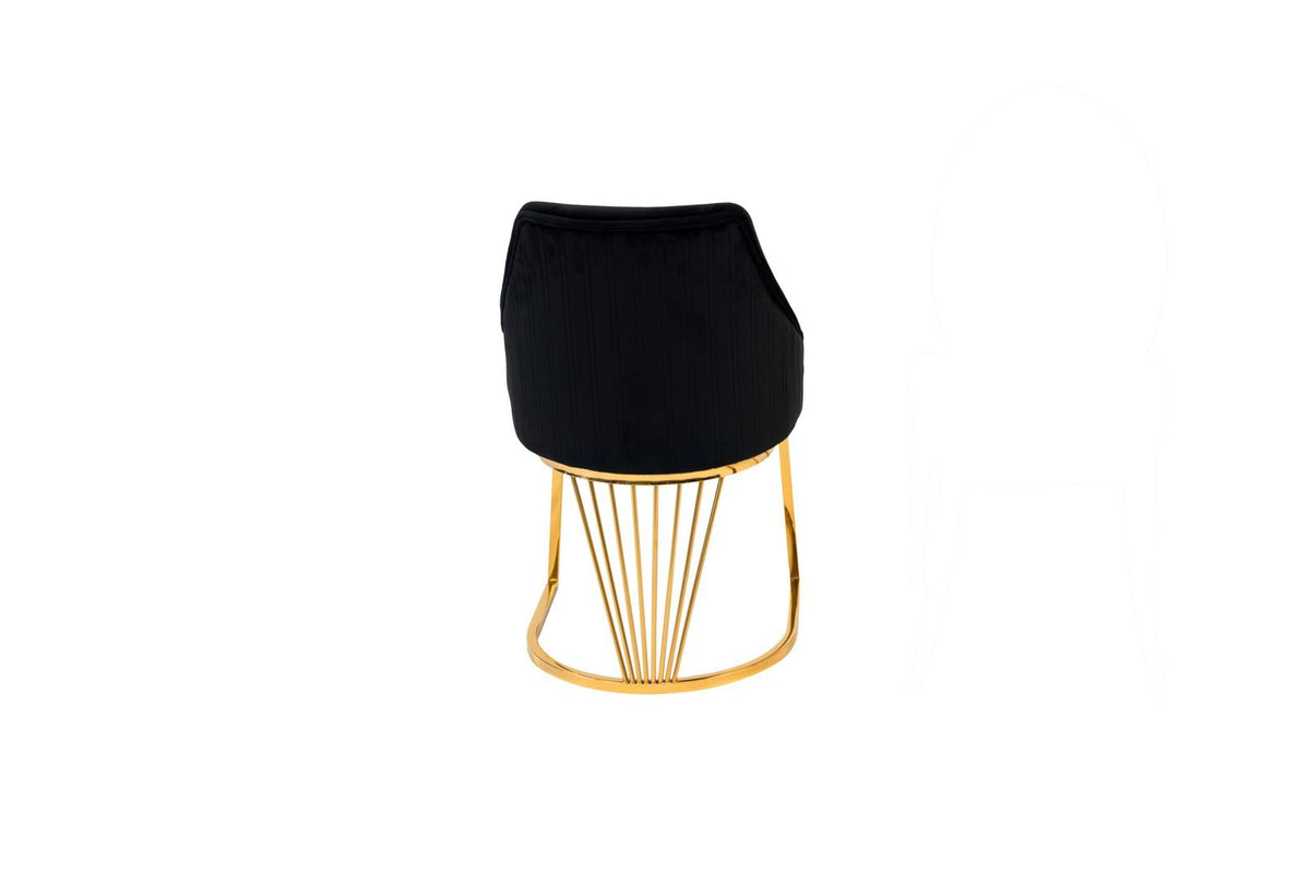 Xia Dining Chair – Gold