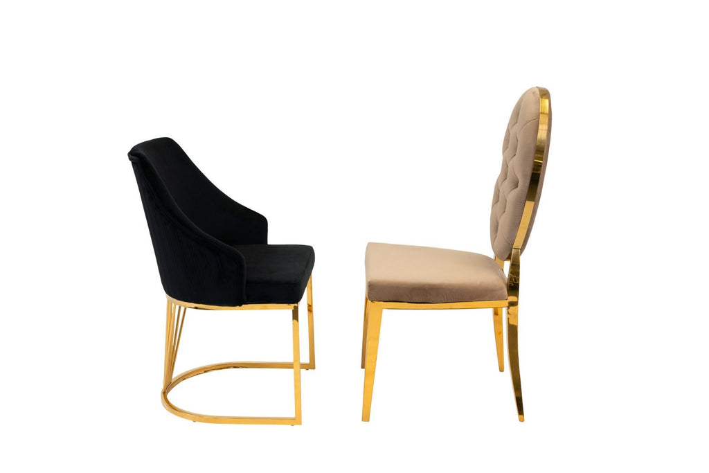 Juliet Dining Chair – Gold