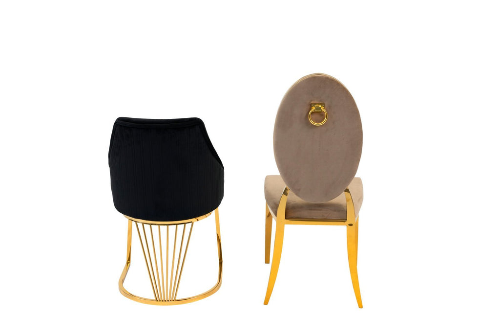 Juliet Dining Chair – Gold