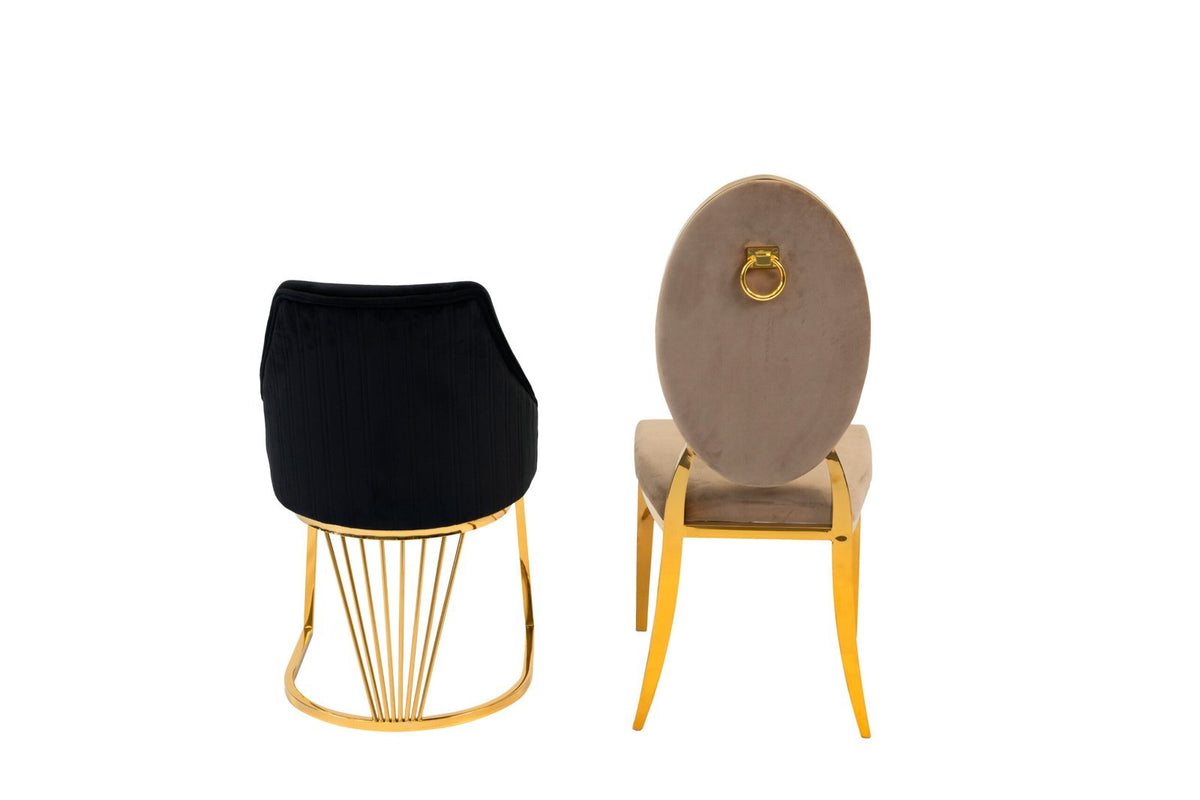 Juliet Dining Chair – Gold