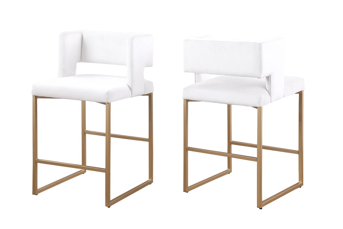 Counter Stool (Beige) (Set of 2)