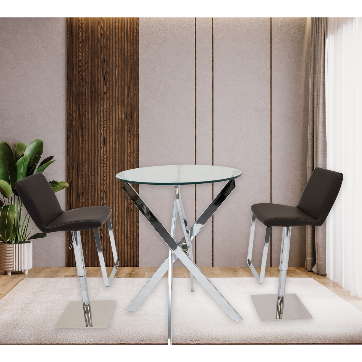 Genesis & Olivia Modern Bar Set