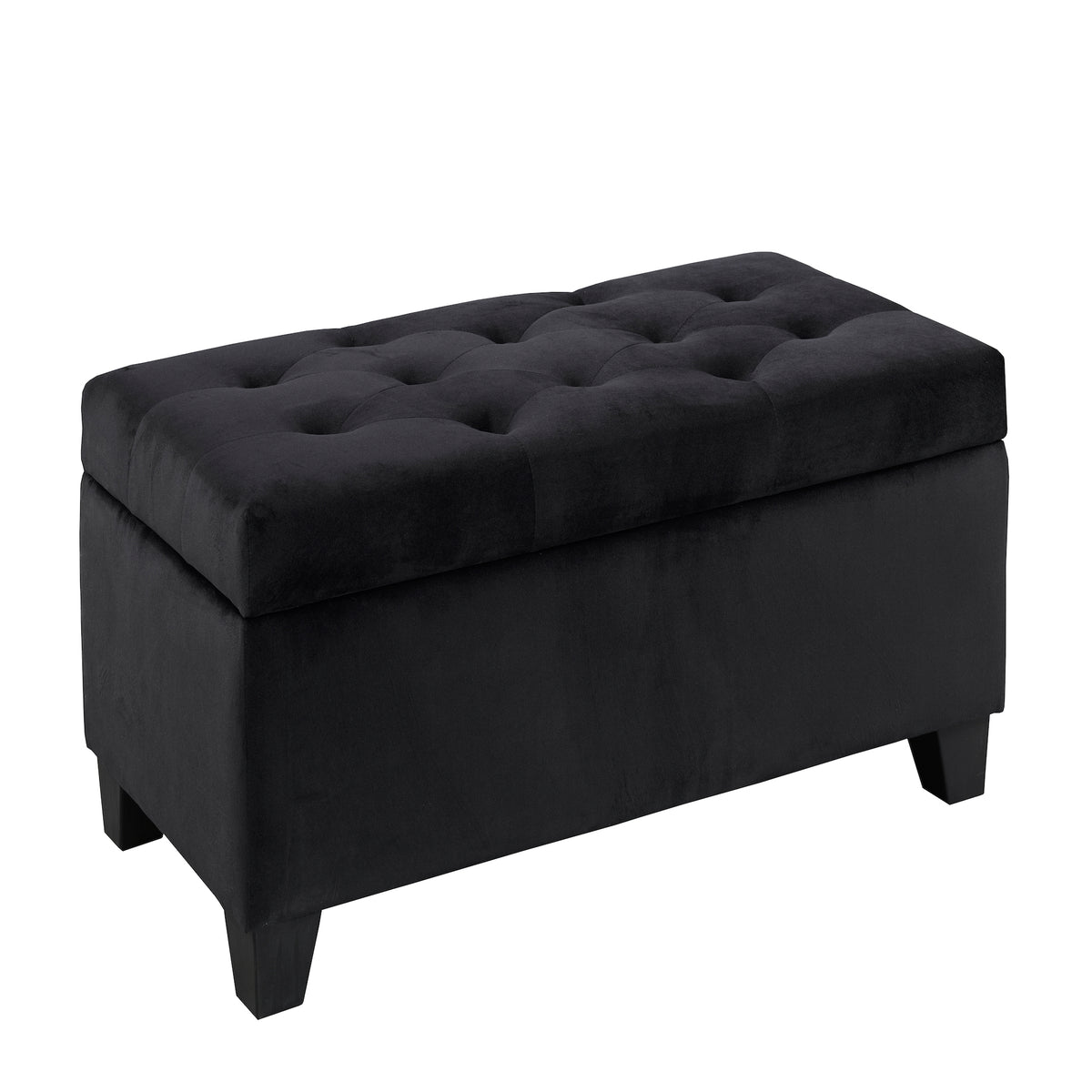Storage Ottoman (Black)