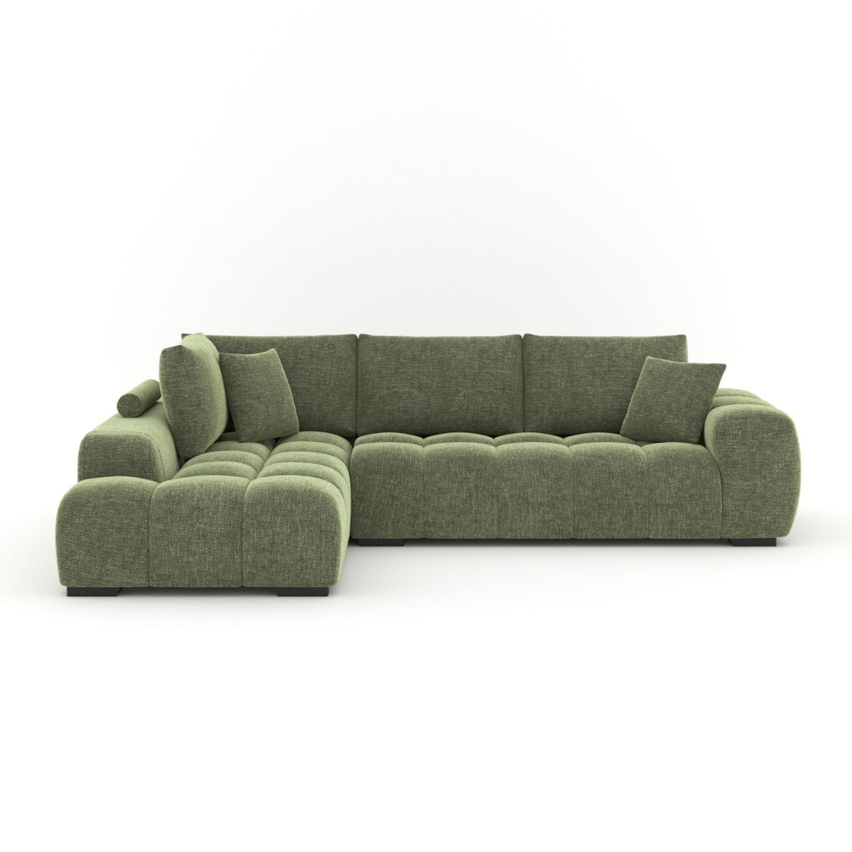 Zara LHF Sectional (Green)