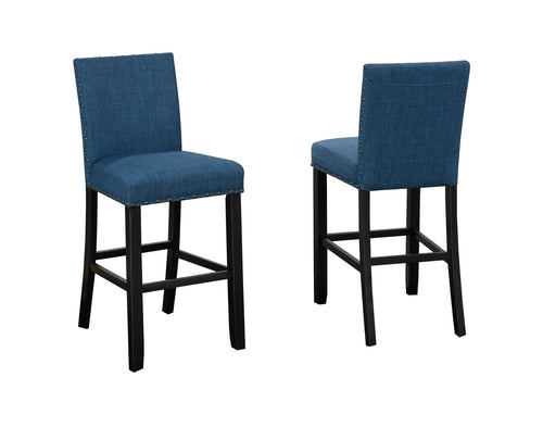 29'' Bar Stool (Blue) (Set of 2)
