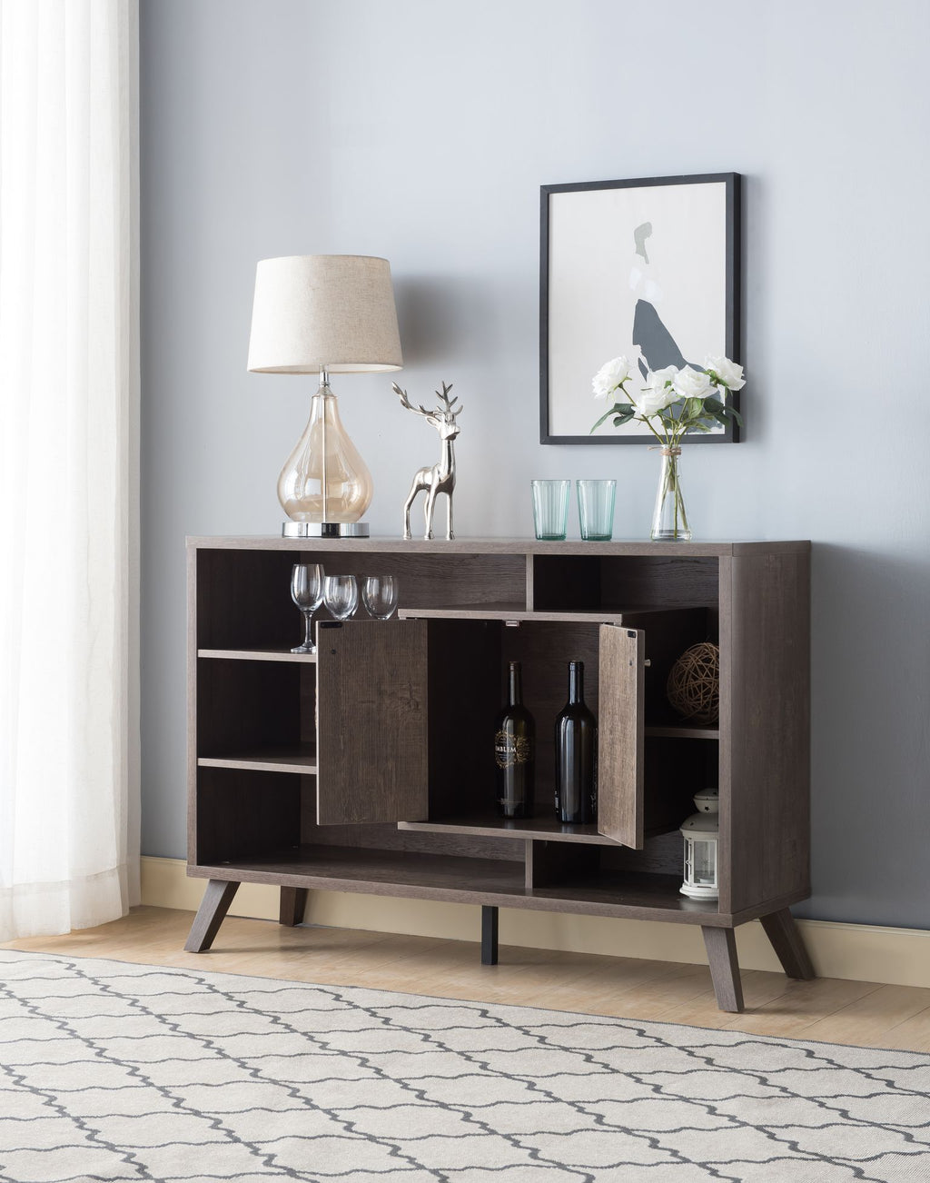 Buffet/Server (Walnut Oak)