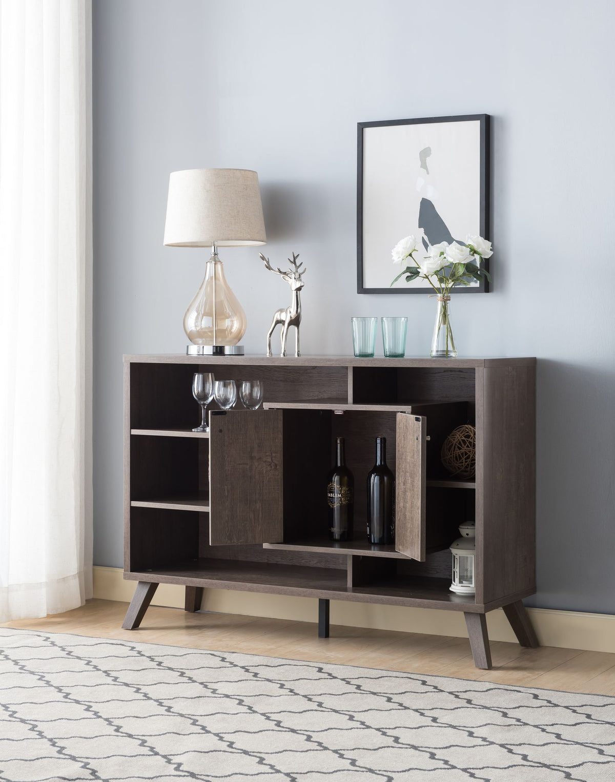 Buffet/Server (Walnut Oak)