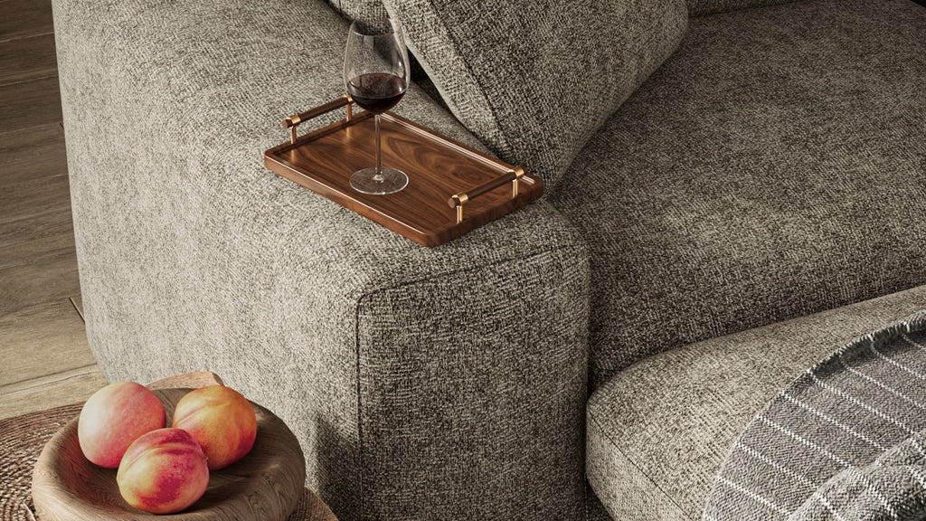 Sectional (Brown) - 625112