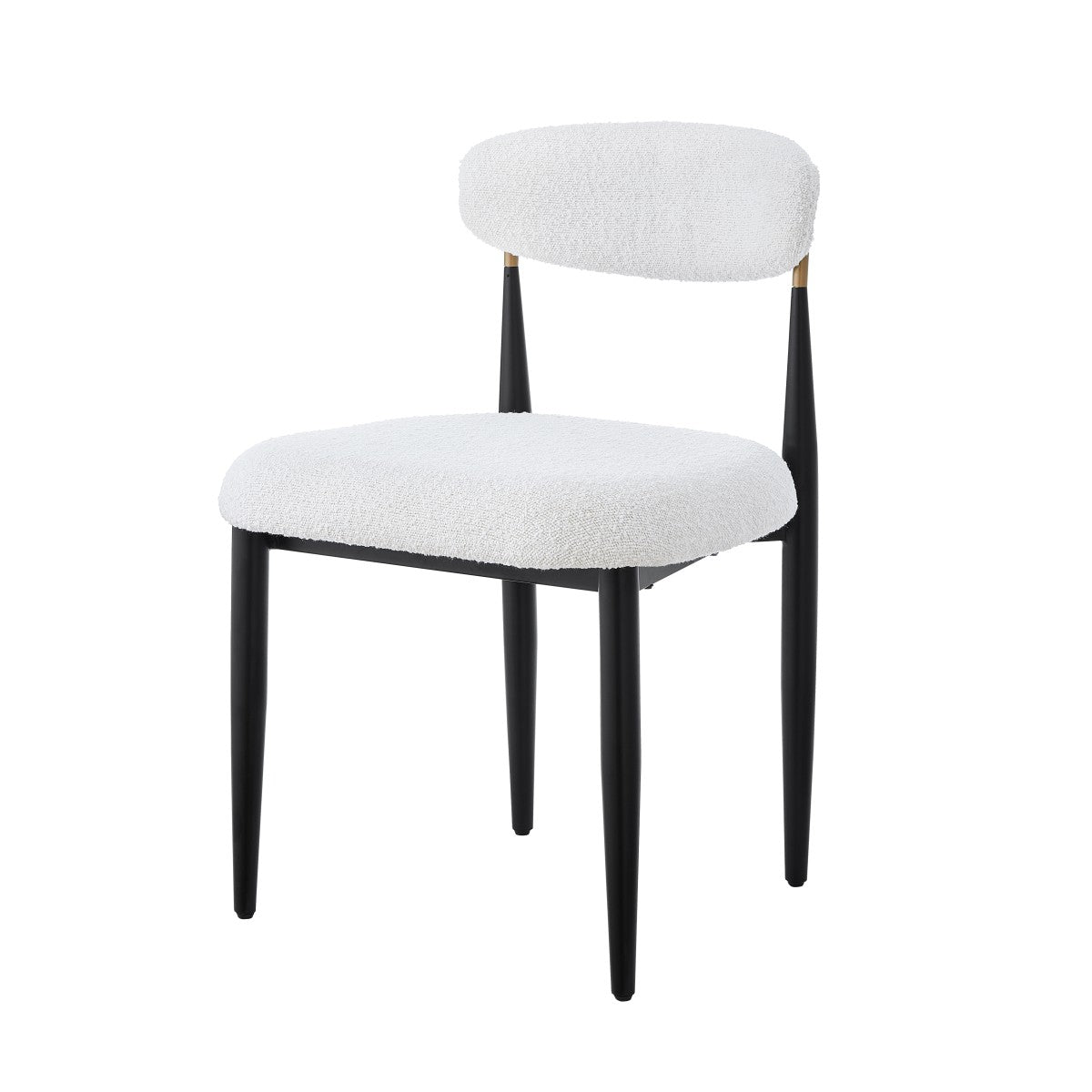 Kodi Dining Chair (White/Black) (Set of 2)