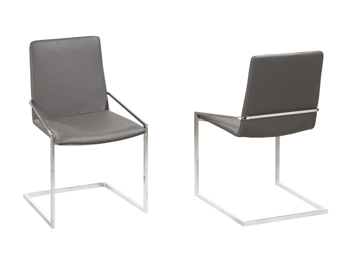 Dining Chair (Grey) (Set of 2) - 3656-CP