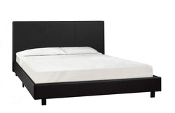 Queen Bed & Mattress Set (Black)