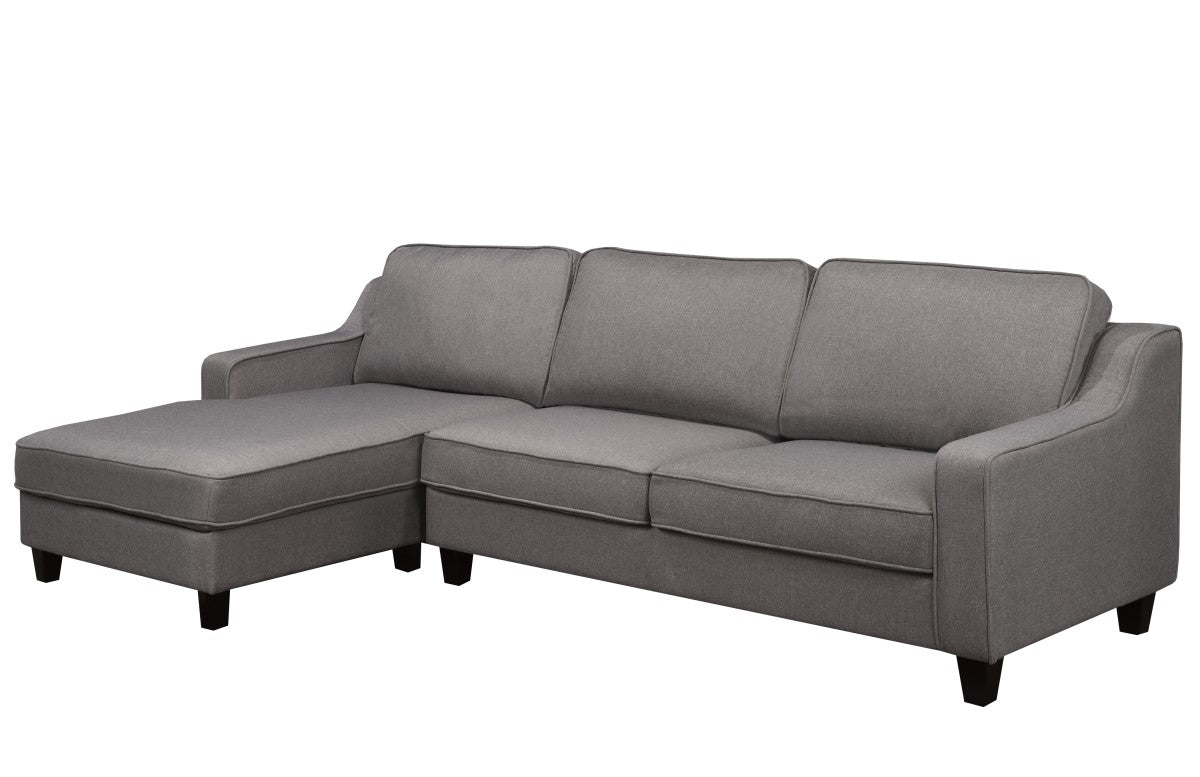 Mila LHF Sectional (Grey)