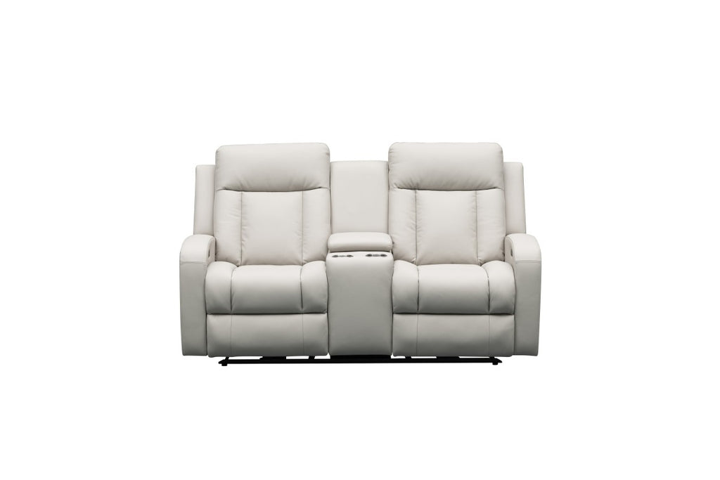 Power Recliner Love Seat (Beige)