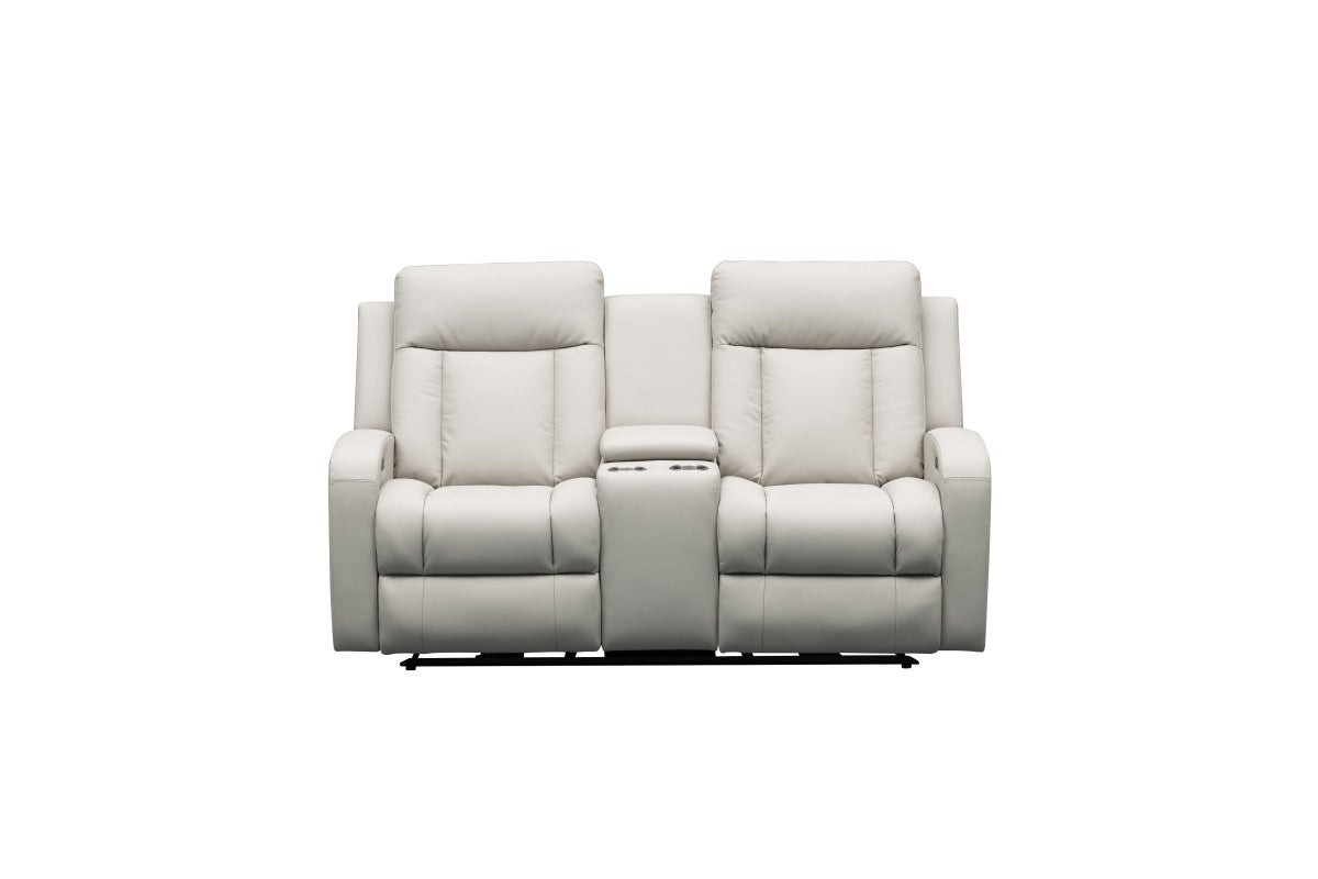 Power Recliner Love Seat (Beige)