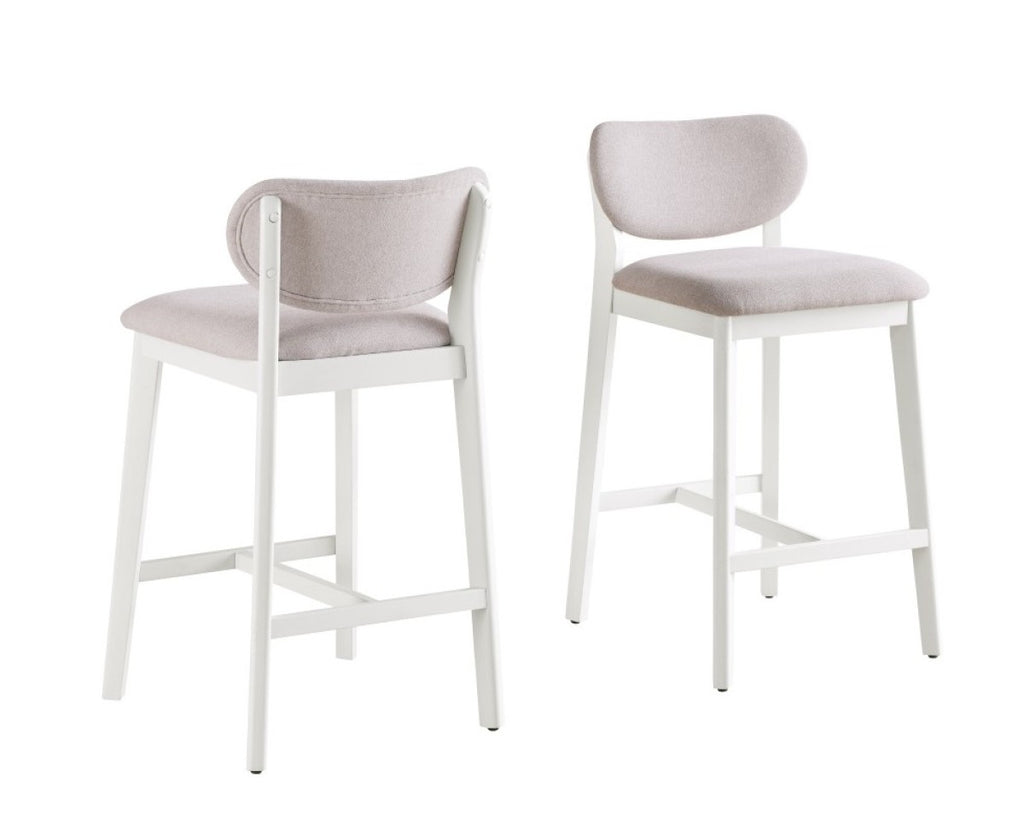 Counter Stool (Cream) (Set of 2)