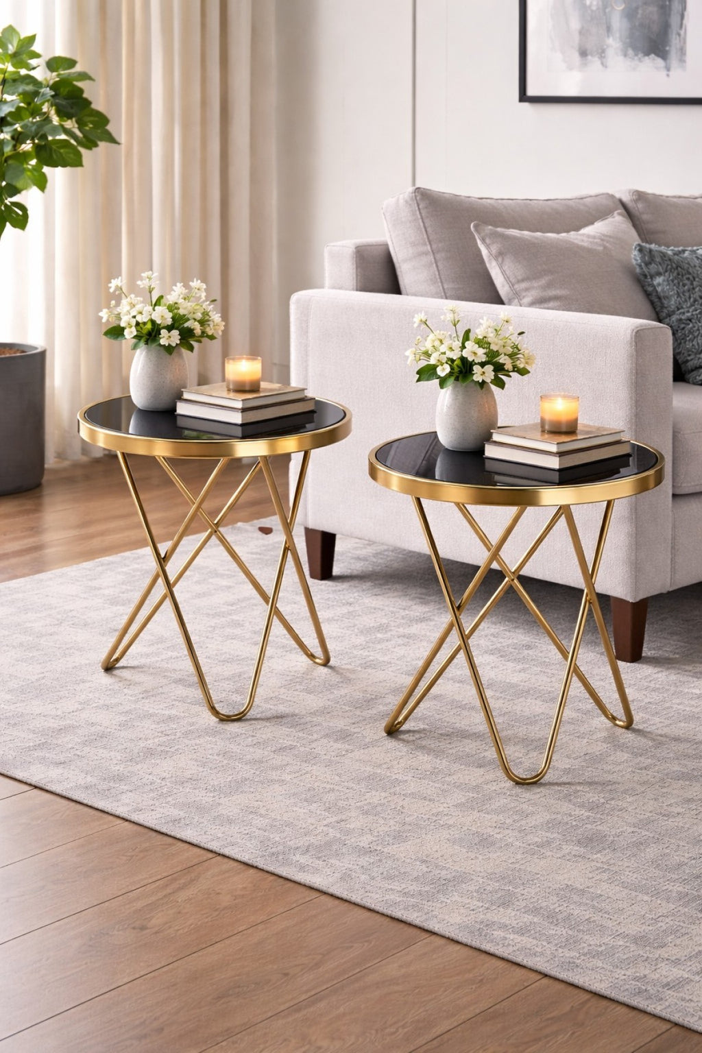 Accent Table (Rose Gold)