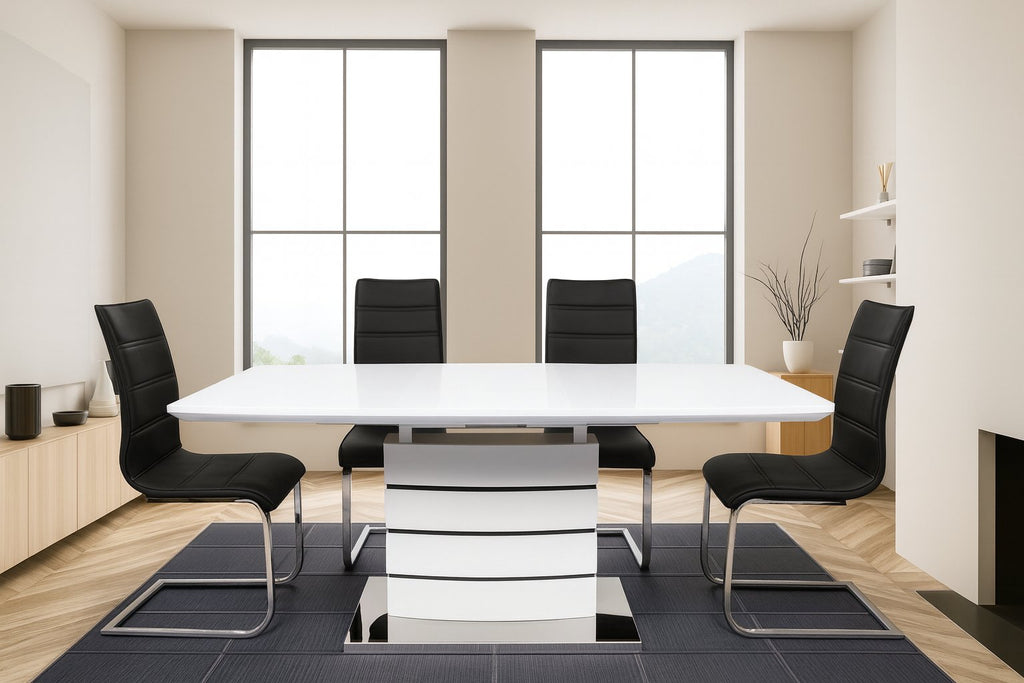 Bentz & Victory Compact Extendable Dining Set