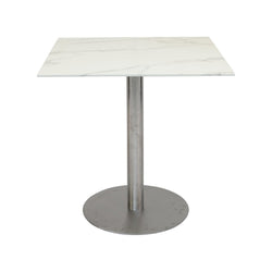 Hurricane Dining Table – Marble Finished Glass