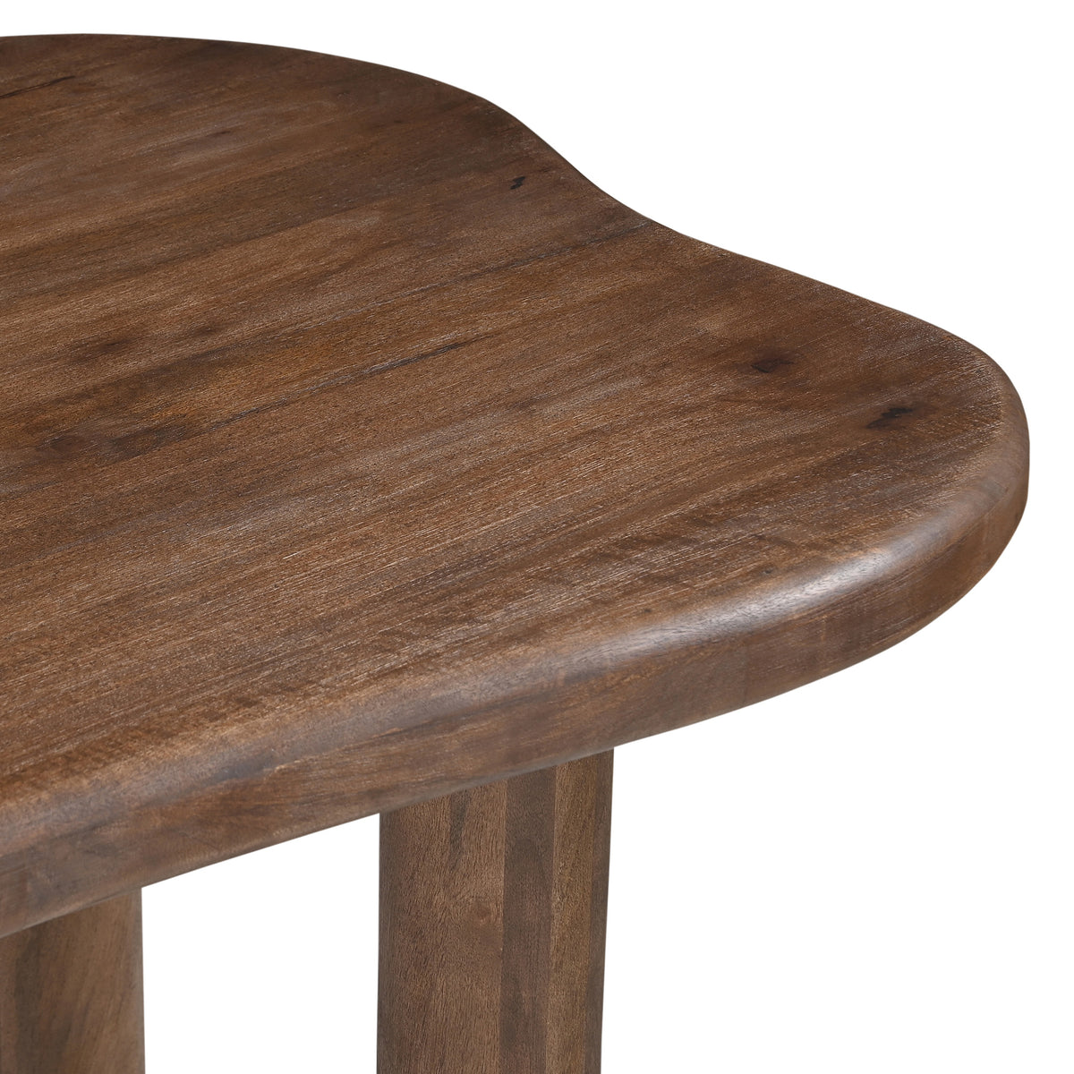 Zaloa Organic Dining Table, 78″ (Dark Walnut)