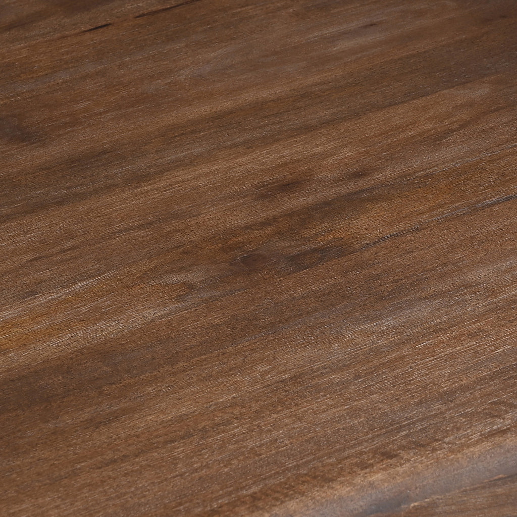 Zaloa Organic Dining Table, 78″ (Dark Walnut)