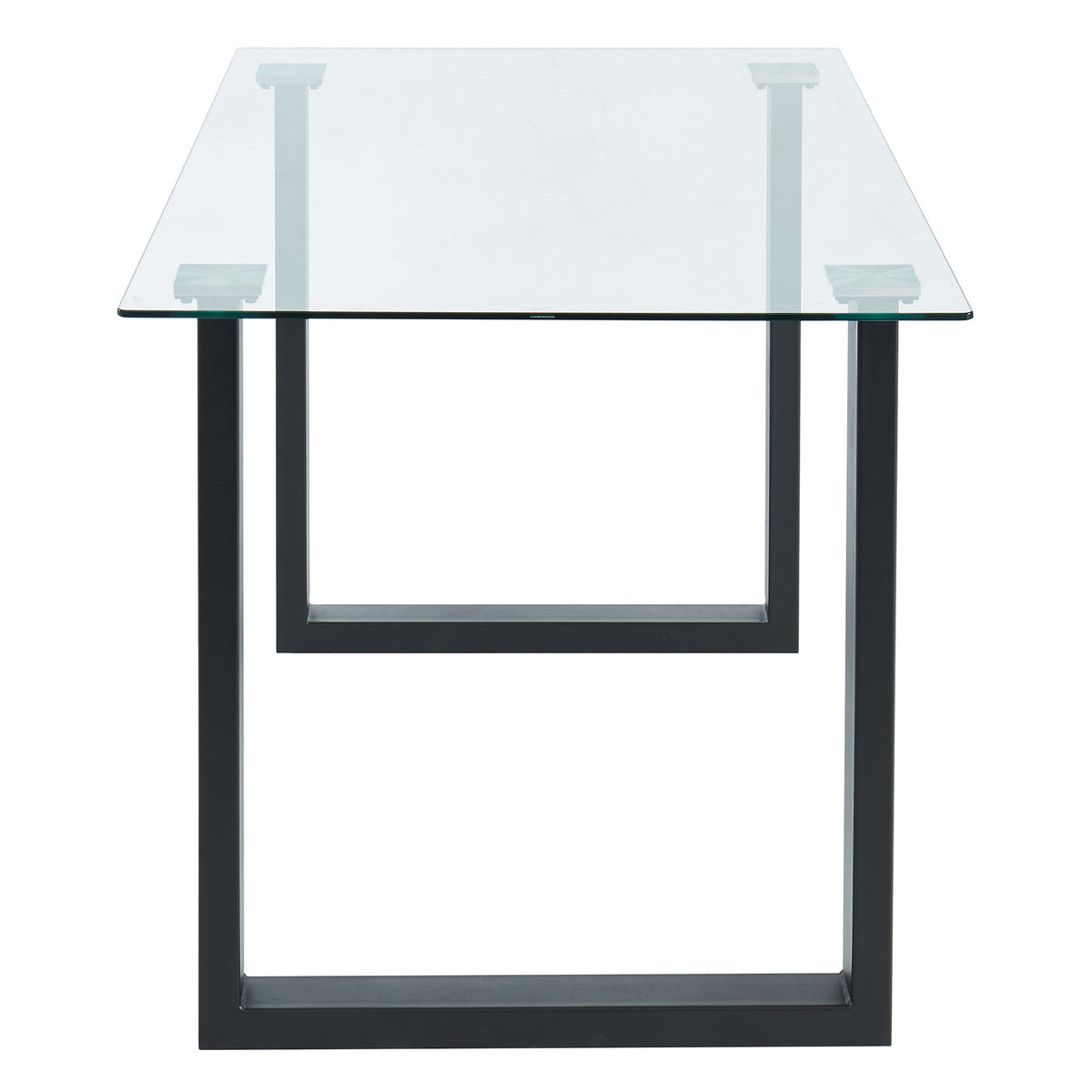 Franco Rectangular Dining Table, 55″ (Black)