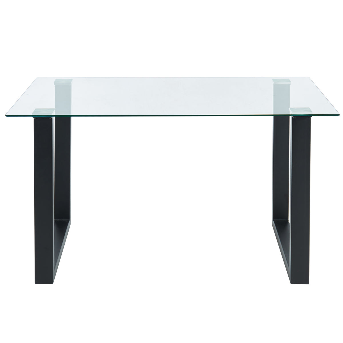 Franco Rectangular Dining Table, 55″ (Black)