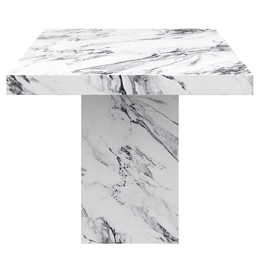Aurelia Rectangular Dining Table, 71″ (Bulgari White)