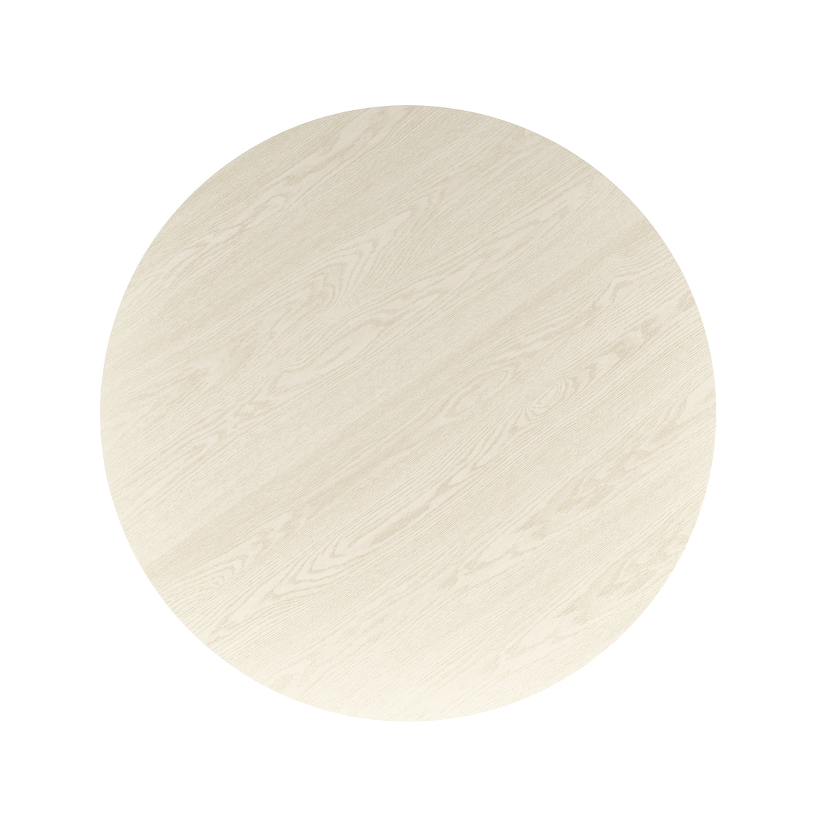 Tovas Round Dining Table, 47″ (Ivory)
