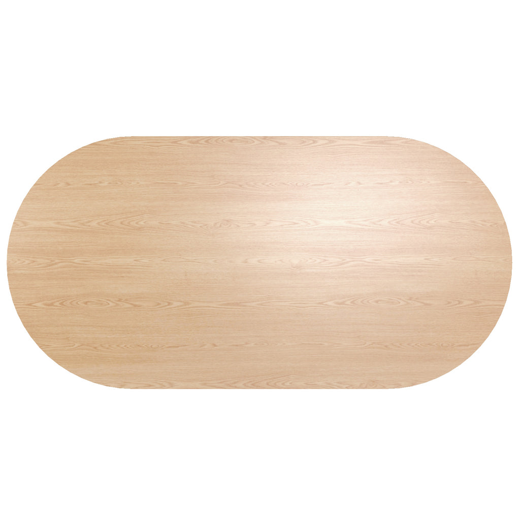 Tovas Oval Dining Table, 79″ (Natural)