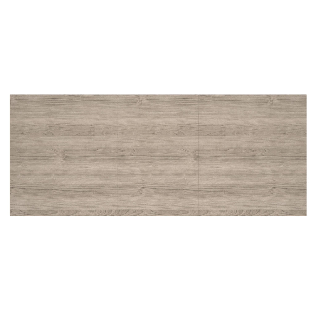 Eclipse Dining Table with Extension, 63″-87″ (Washed Oak)