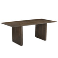 Bazul Rectangular Dining Table, 78″ (Mocha)