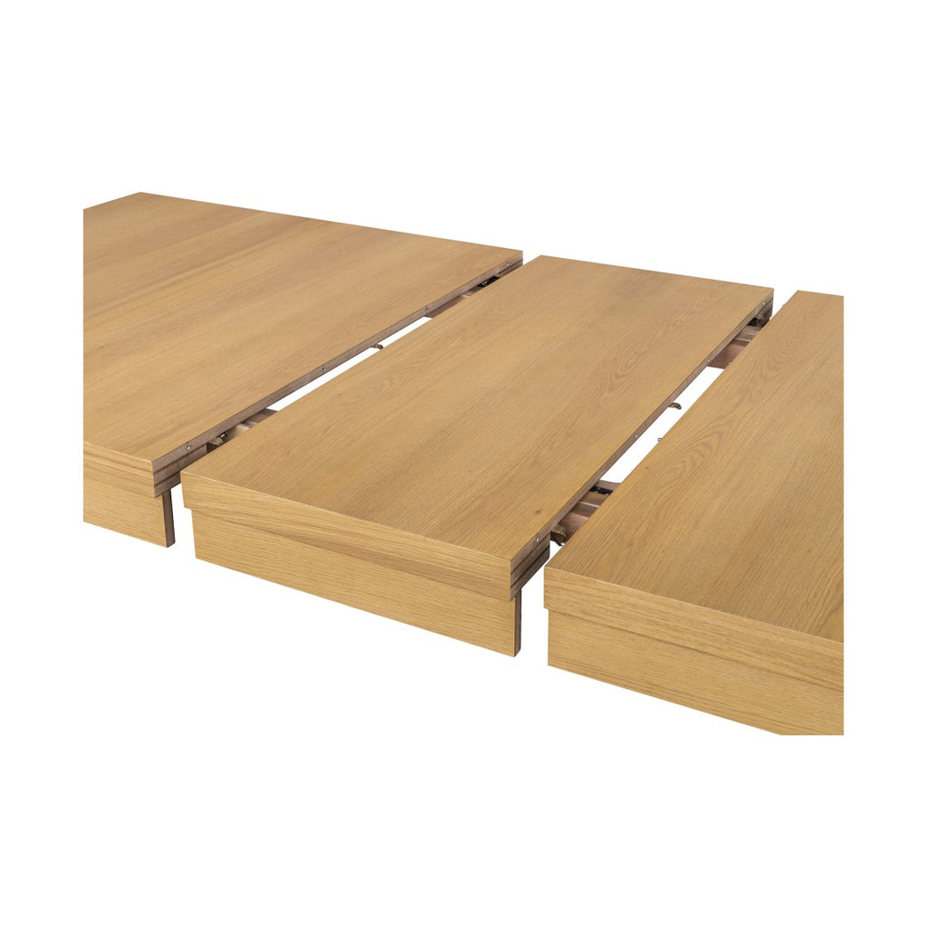 7-Piece Dining Set (Oak/Black)
