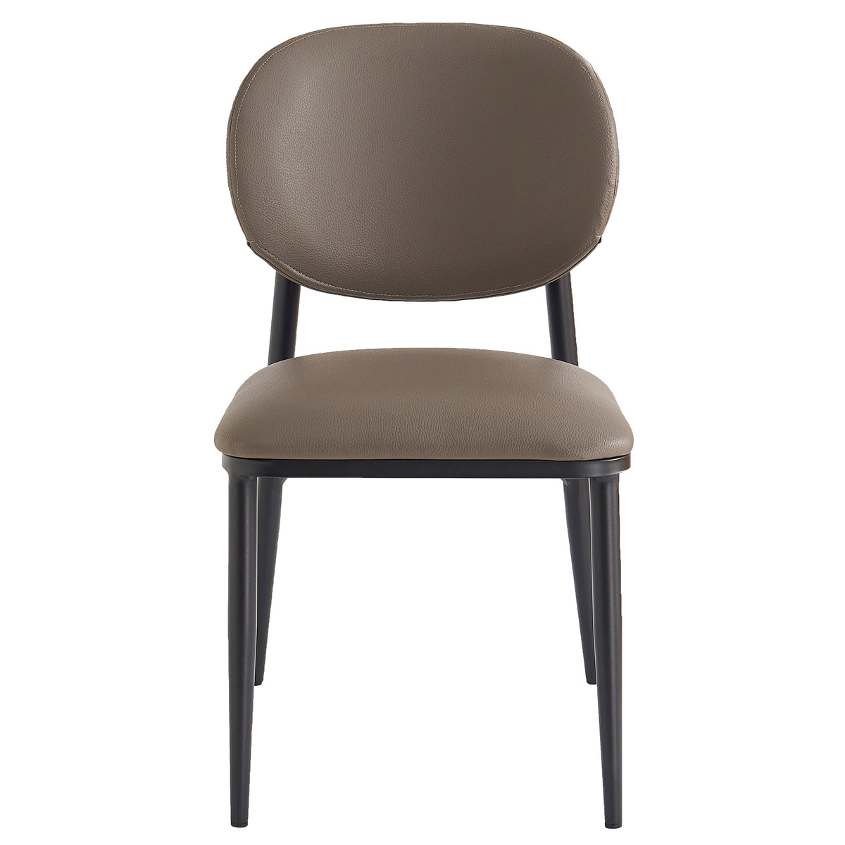 Gideon Dining/Lounge Chair (Stone and Black) (Set of 4)