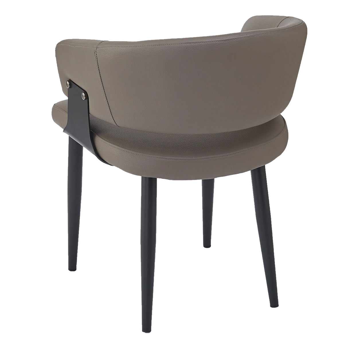 Sloane Dining/Lounge Chair (Stone and Black) (Set of 4)