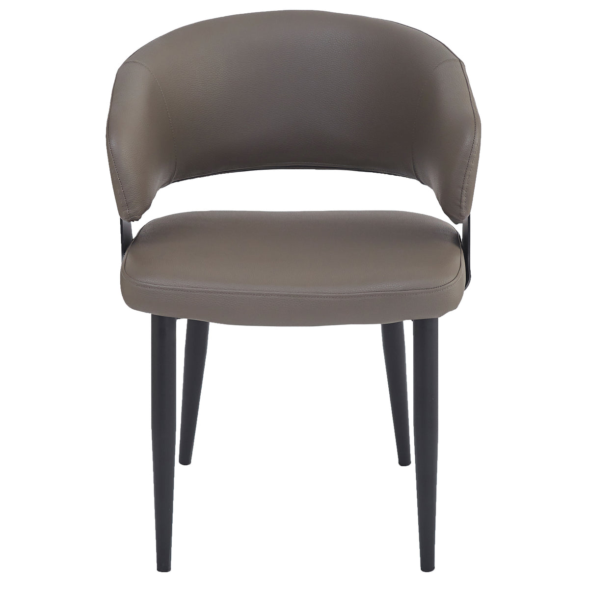 Sloane Dining/Lounge Chair (Stone and Black) (Set of 4)