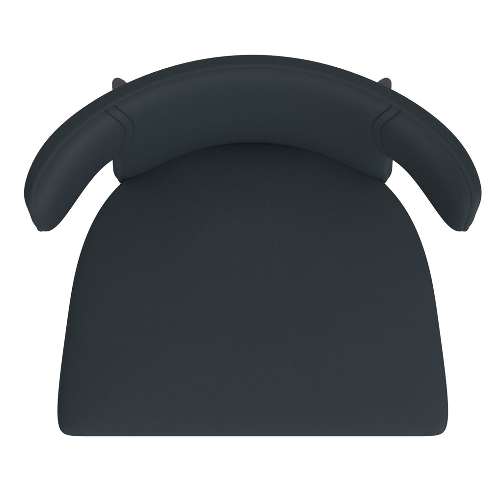 Olis Dining/Lounge Chair (Black and Black) (Set of 2)