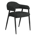 Archer Dining/Lounge Chair (Charcoal and Black) (Set of 2)