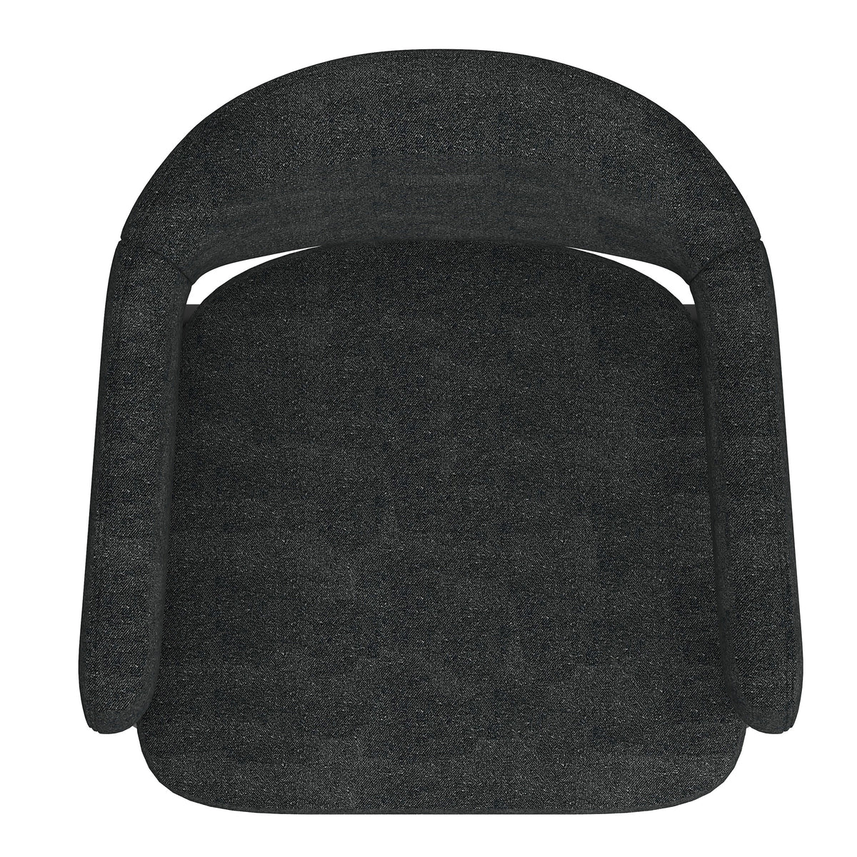 Archer Dining/Lounge Chair (Charcoal and Black) (Set of 2)
