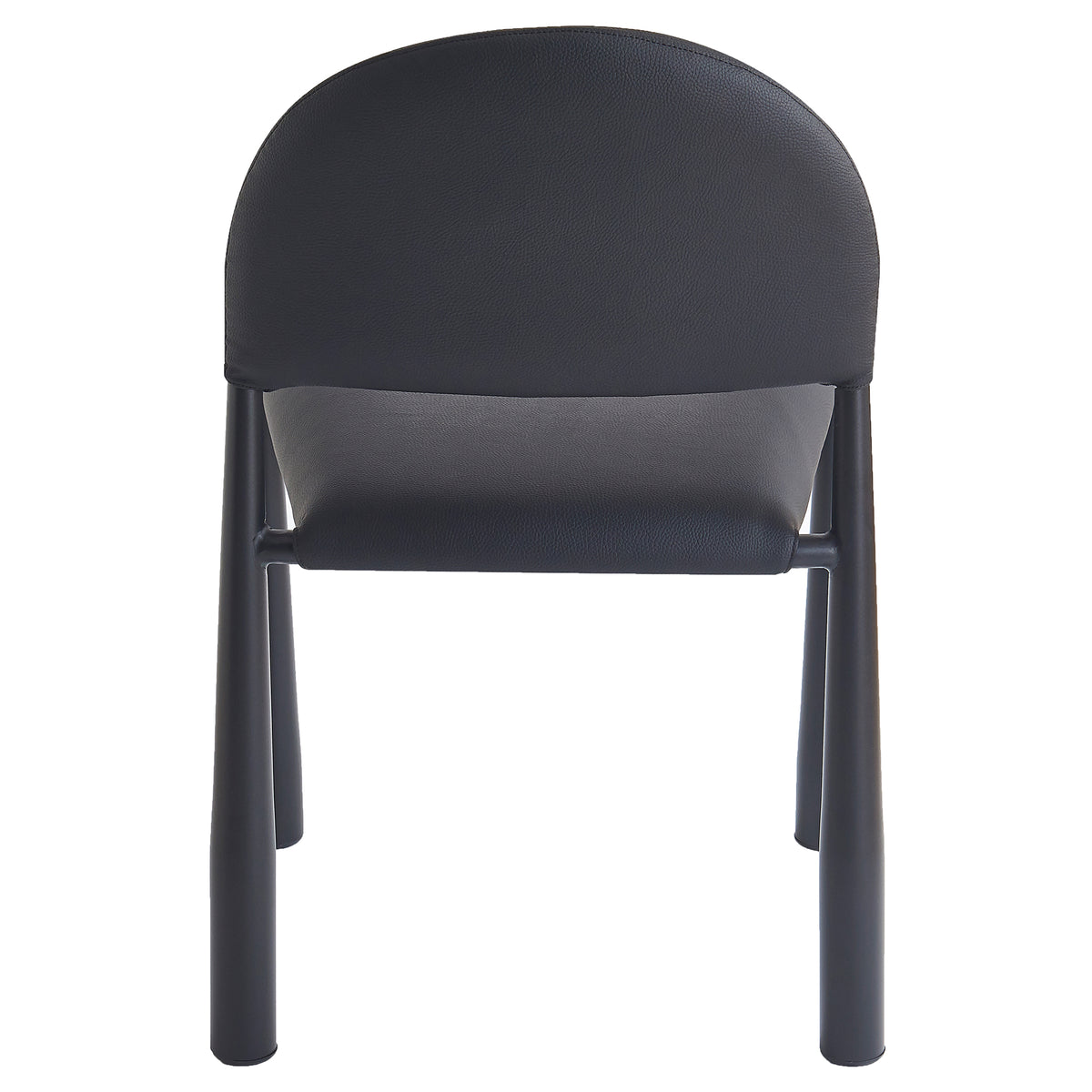 Auggie Dining/Lounge Chair (Black and Black) (Set of 4)