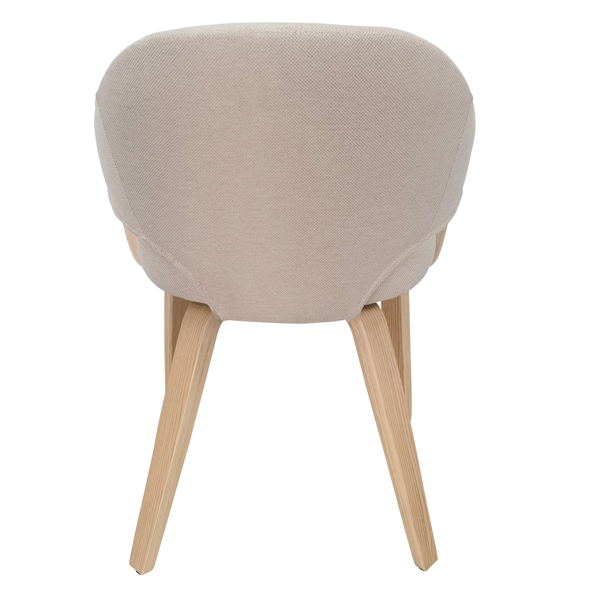 Freya Dining/Lounge Chair (Toffee and Natural) (Set of 2)