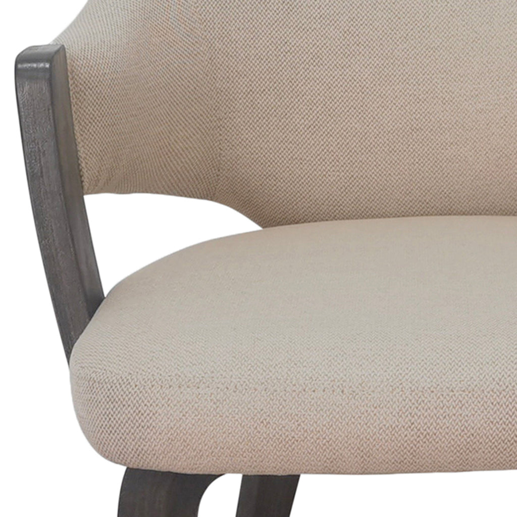 Freya Dining/Lounge Chair (Toffee and Walnut) (Set of 2)