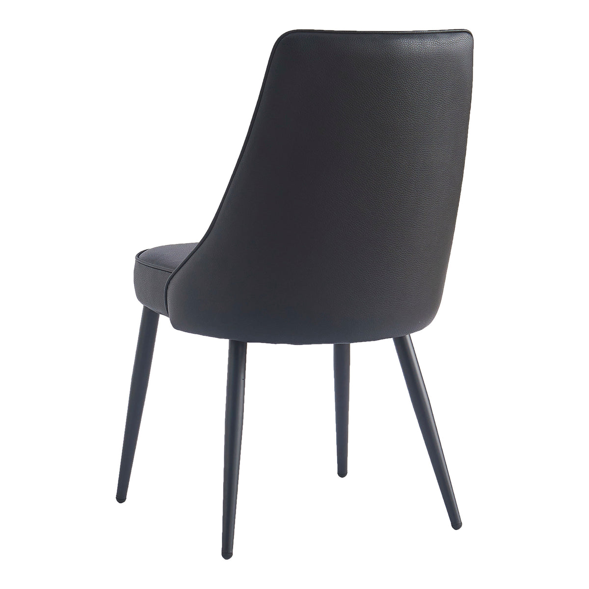 Koda Dining/Lounge Chair (Black and Black) (Set of 2)