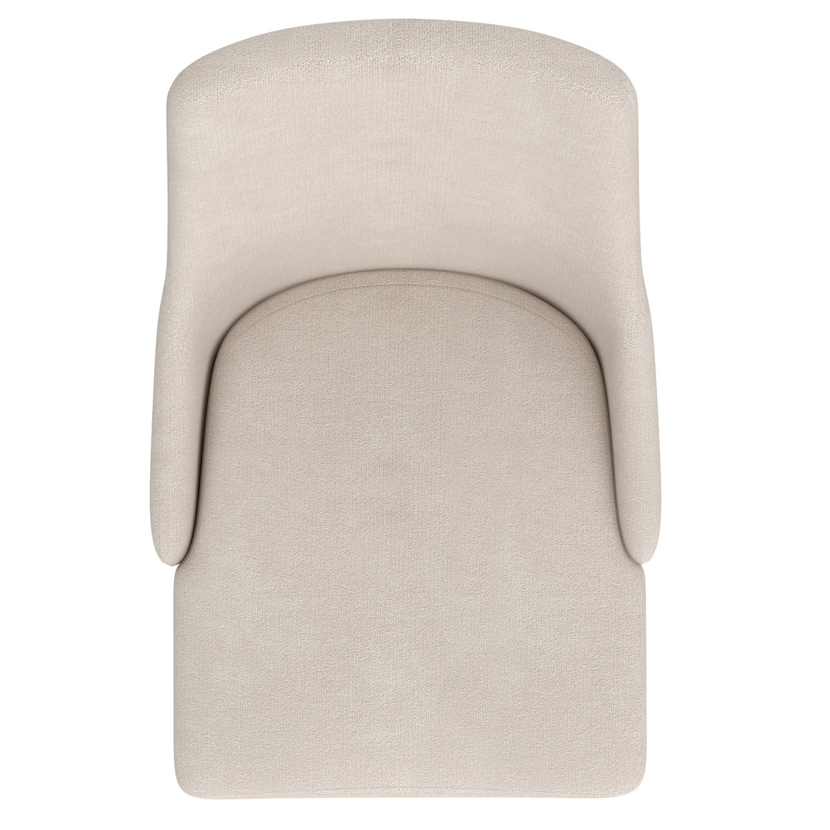Cora Dining/Lounge Chair (Beige and Walnut) (Set of 2)