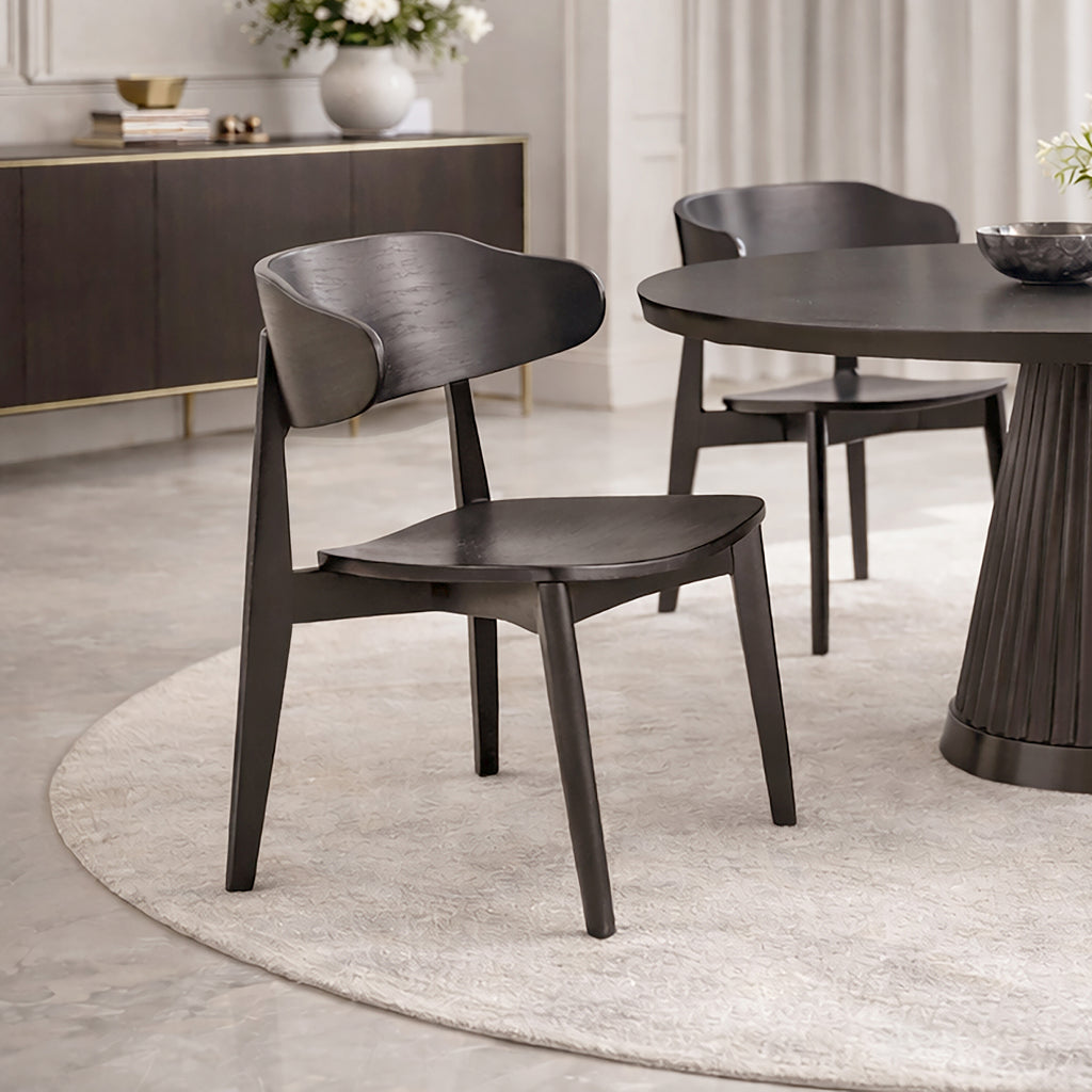 Khari Dining/Lounge Chair (Mocha) (Set of 2)