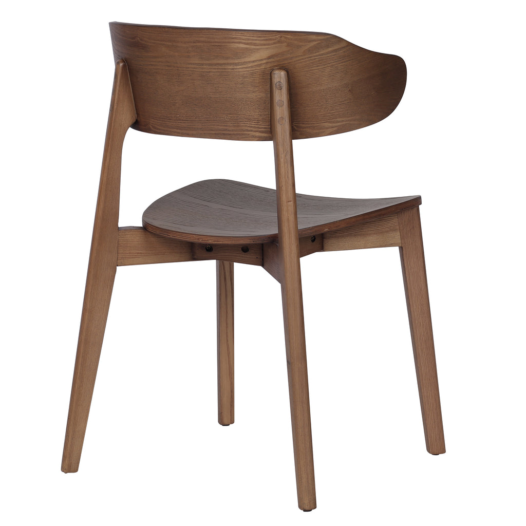 Khari Dining/Lounge Chair (Walnut) (Set of 2)