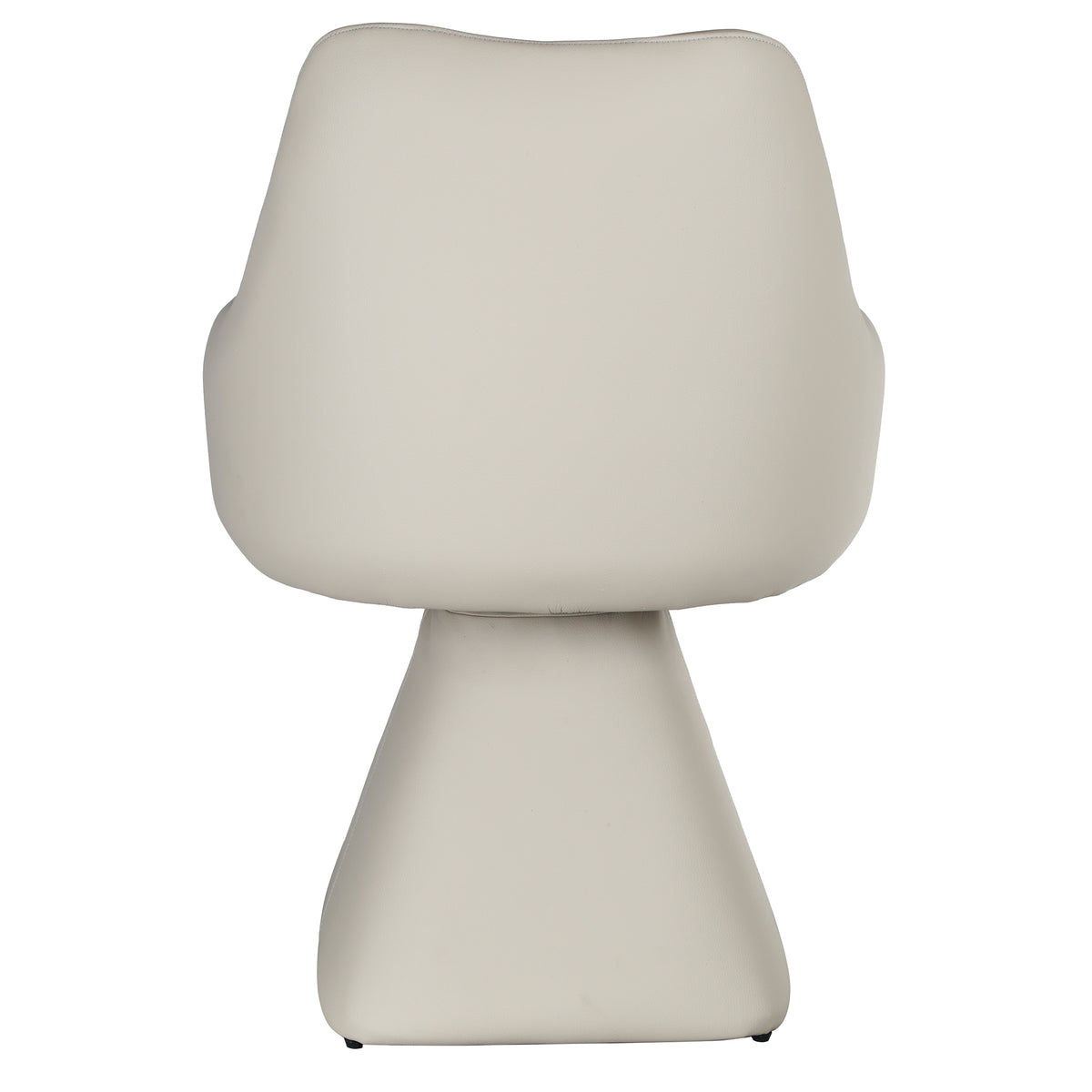 Caprese Swivel Dining and Accent Chair (Beige) (Set of 2)