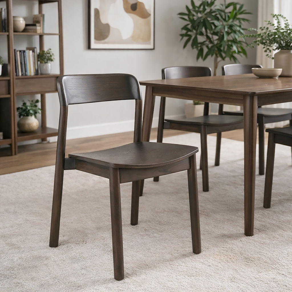 Jonas Dining/Lounge Chair (Mocha) (Set of 4)