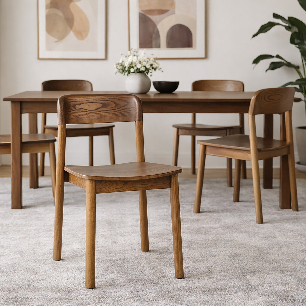 Jonas Dining/Lounge Chair (Walnut) (Set of 4)