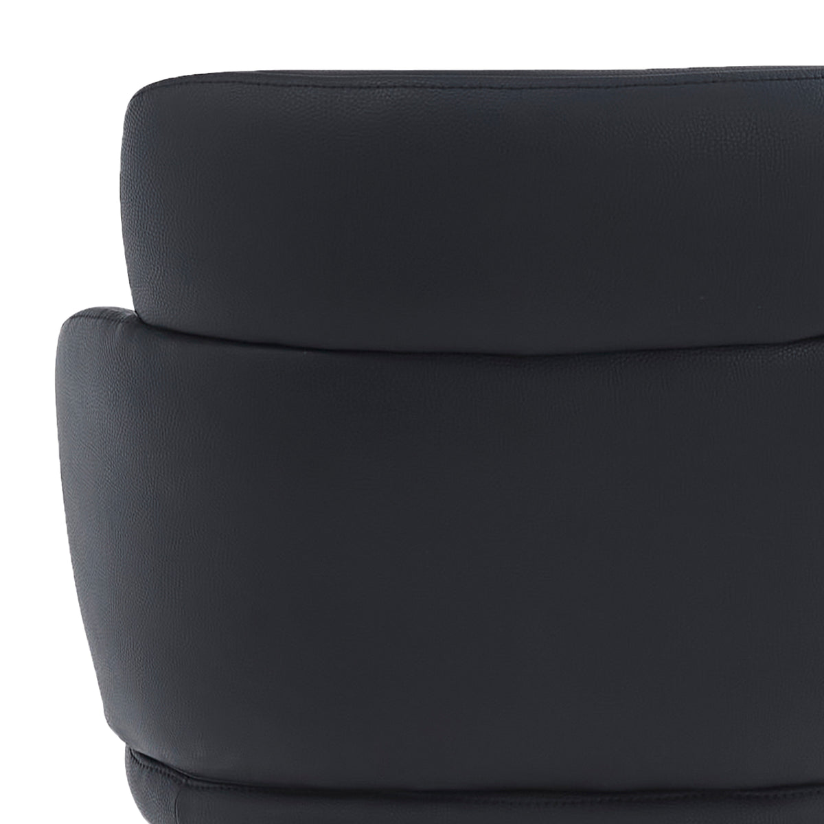 Razzo Dining Chair (Black and Black) (Set of 4)