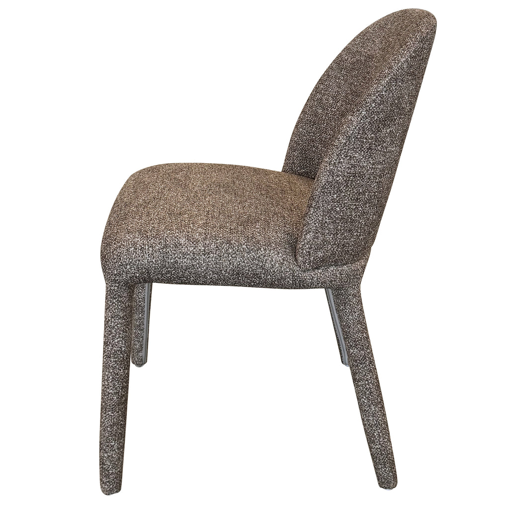Kiara Dining/Lounge Chair (Brown) (Set of 2)